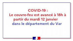 Mardi 12 Janvier Le Couvre Feu Passe A 18h Dans Le Var Ville De Saint Raphael