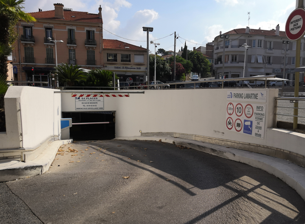 Parking Lamartine Ville de SaintRaphaël