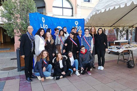 groupe des jeunes élus