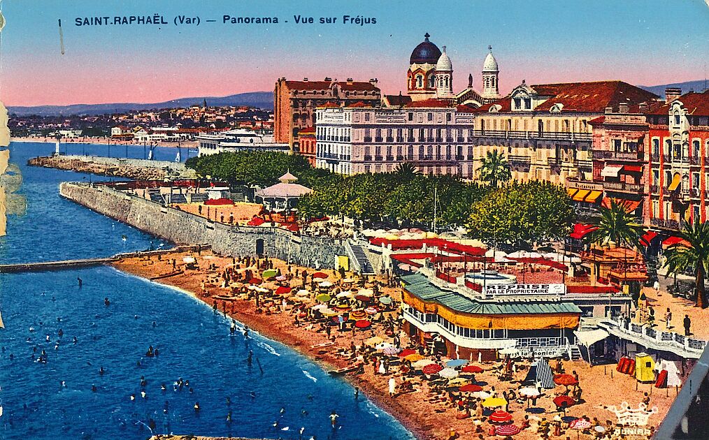 St Raph's Estate Saint-Raphaël en 10 vues photochromes - Ville de Saint-Raphaël