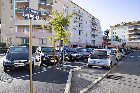 Les travaux aux Iscles font partie des réaménagements menés sur la commune par la Ville.