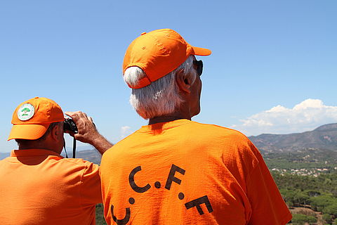 Les équipes du CCFF surveillent l'Estérel