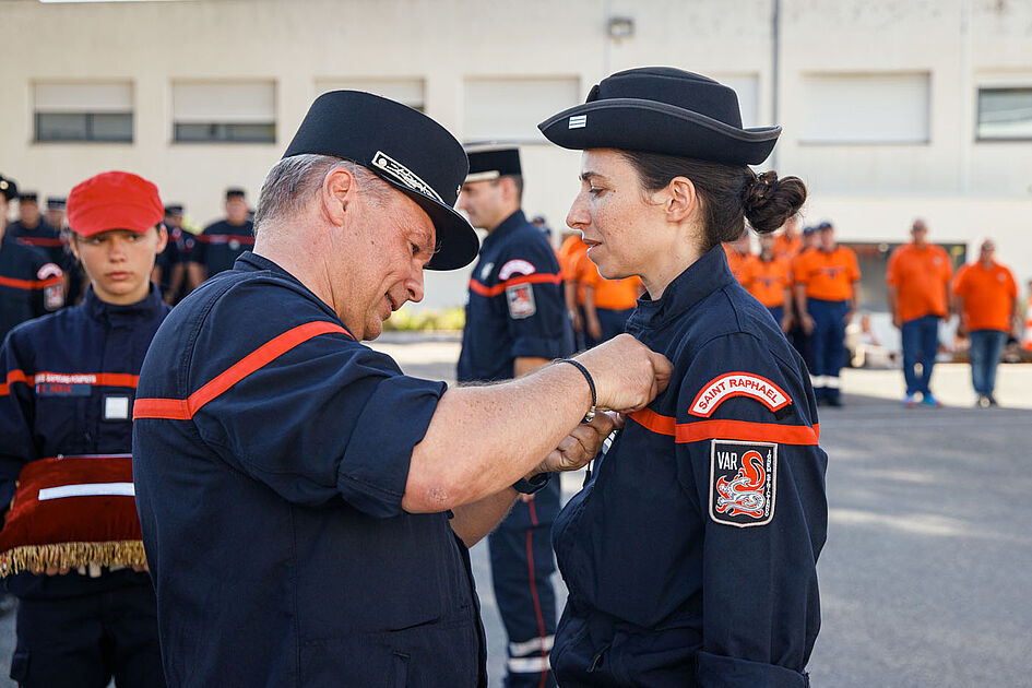 Passation de commandement au Centre d’Incendie et de Secours de Saint ...