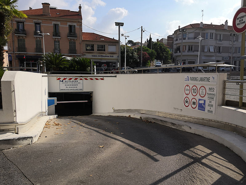 Parking Lamartine Ville de SaintRaphaël