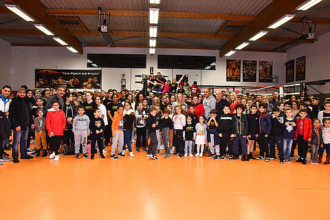 Une belle ambiance à la salle Badri Rouabhia.